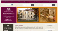 Desktop Screenshot of knihovna-jirkov.cz